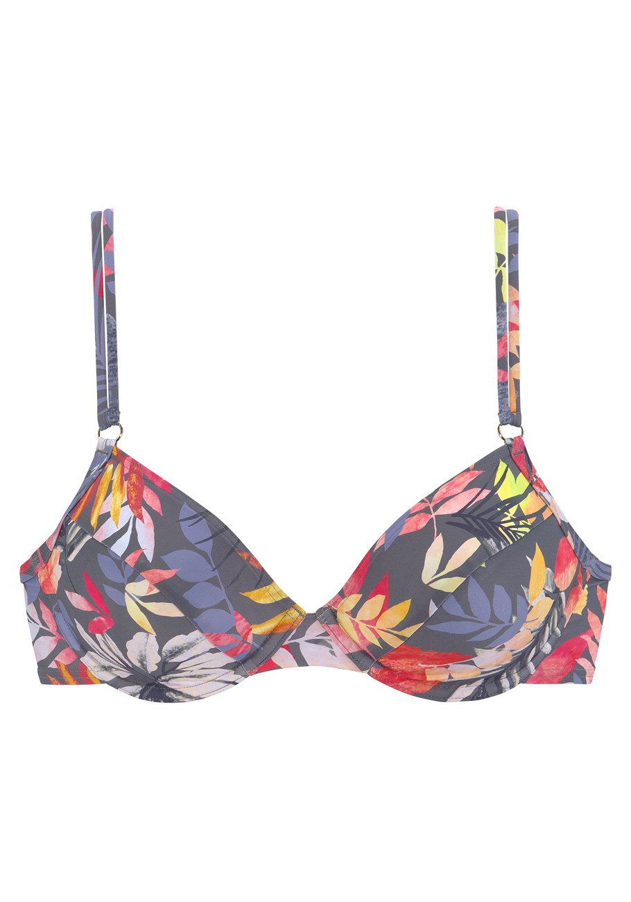 tropical print underwire bikini top 3 tropical print underwire bikini top
