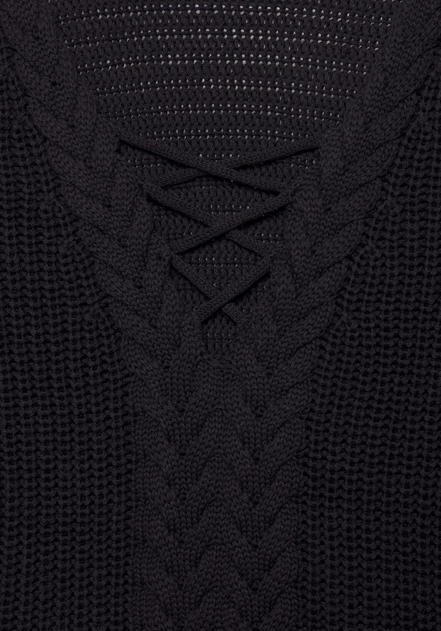 lace up knit sweater 10 lace up knit sweater