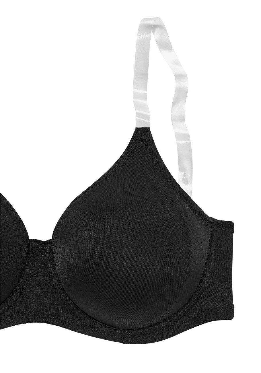 clear strap underwire t-shirt bra 11 clear strap underwire t-shirt bra