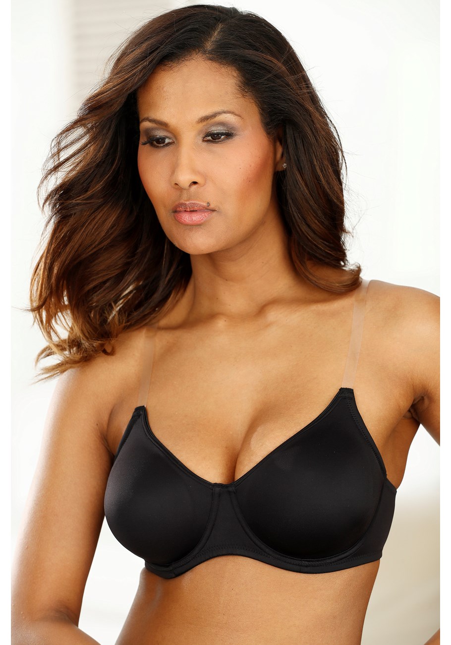 clear strap underwire t-shirt bra 12 clear strap underwire t-shirt bra