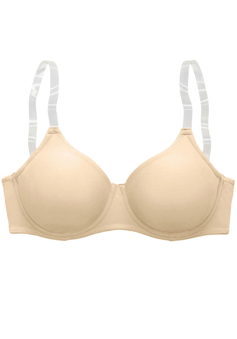 clear strap underwire t-shirt bra 21 clear strap underwire t-shirt bra