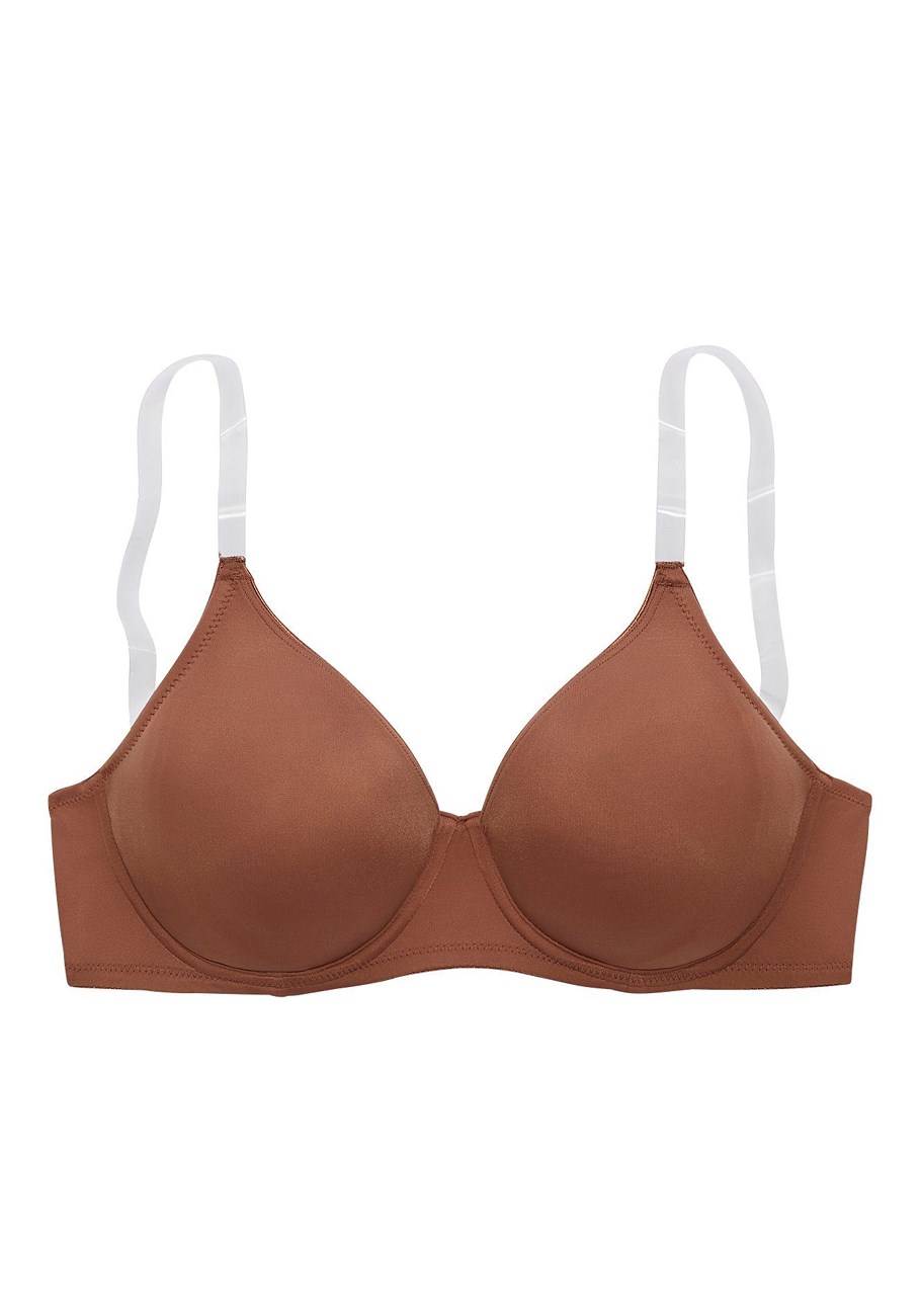 clear strap underwire t-shirt bra 25 clear strap underwire t-shirt bra
