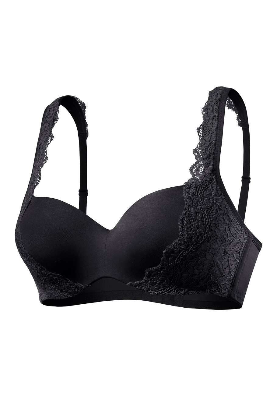 lace detail seamless t-shirt bra 8 lace detail seamless t-shirt bra