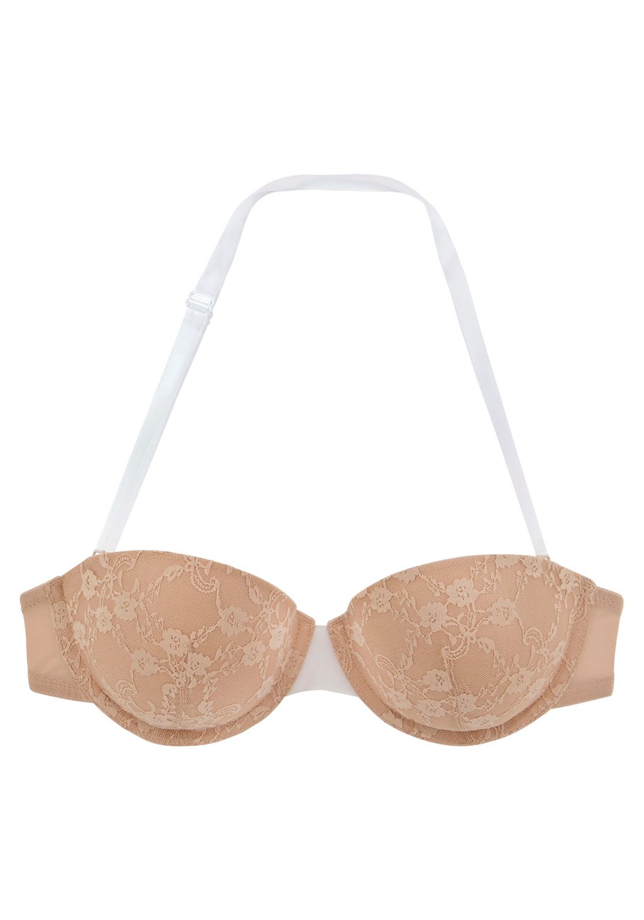 lace accent strapless bra 9 lace accent strapless bra