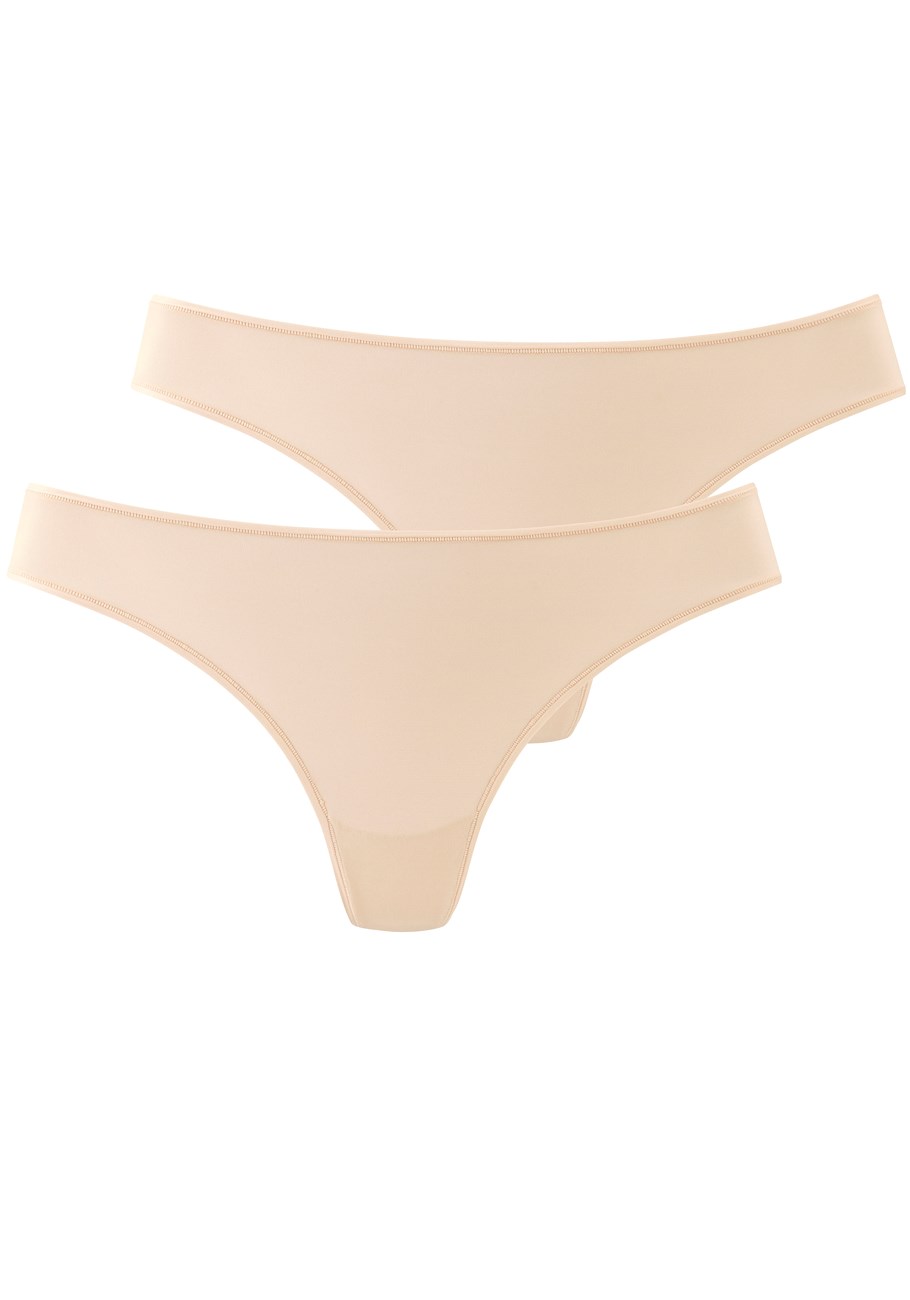 2 pk basic thongs