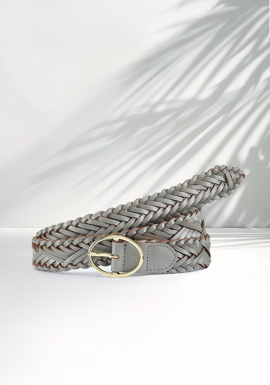 woven leather belt 21 woven leather belt