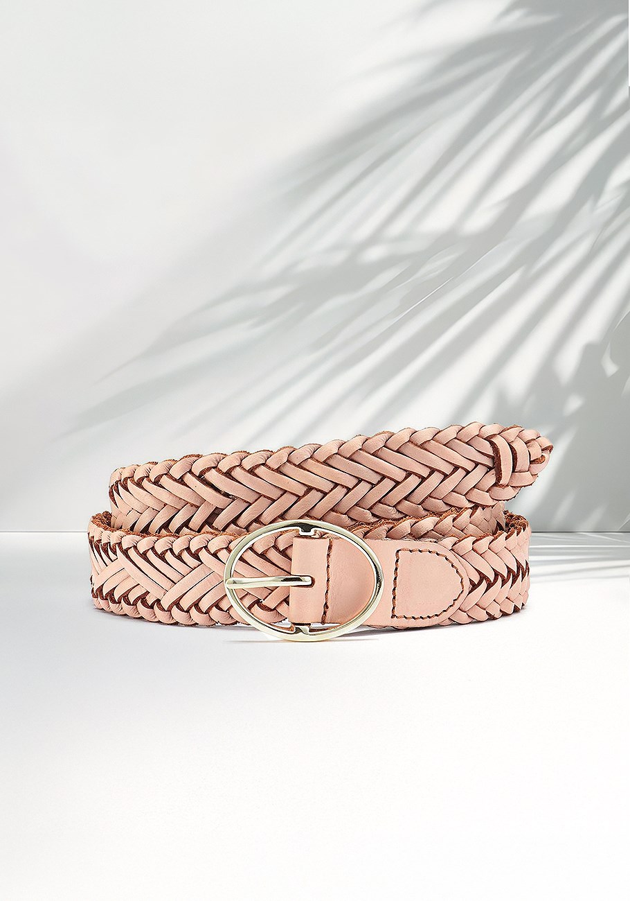 woven leather belt 6 woven leather belt