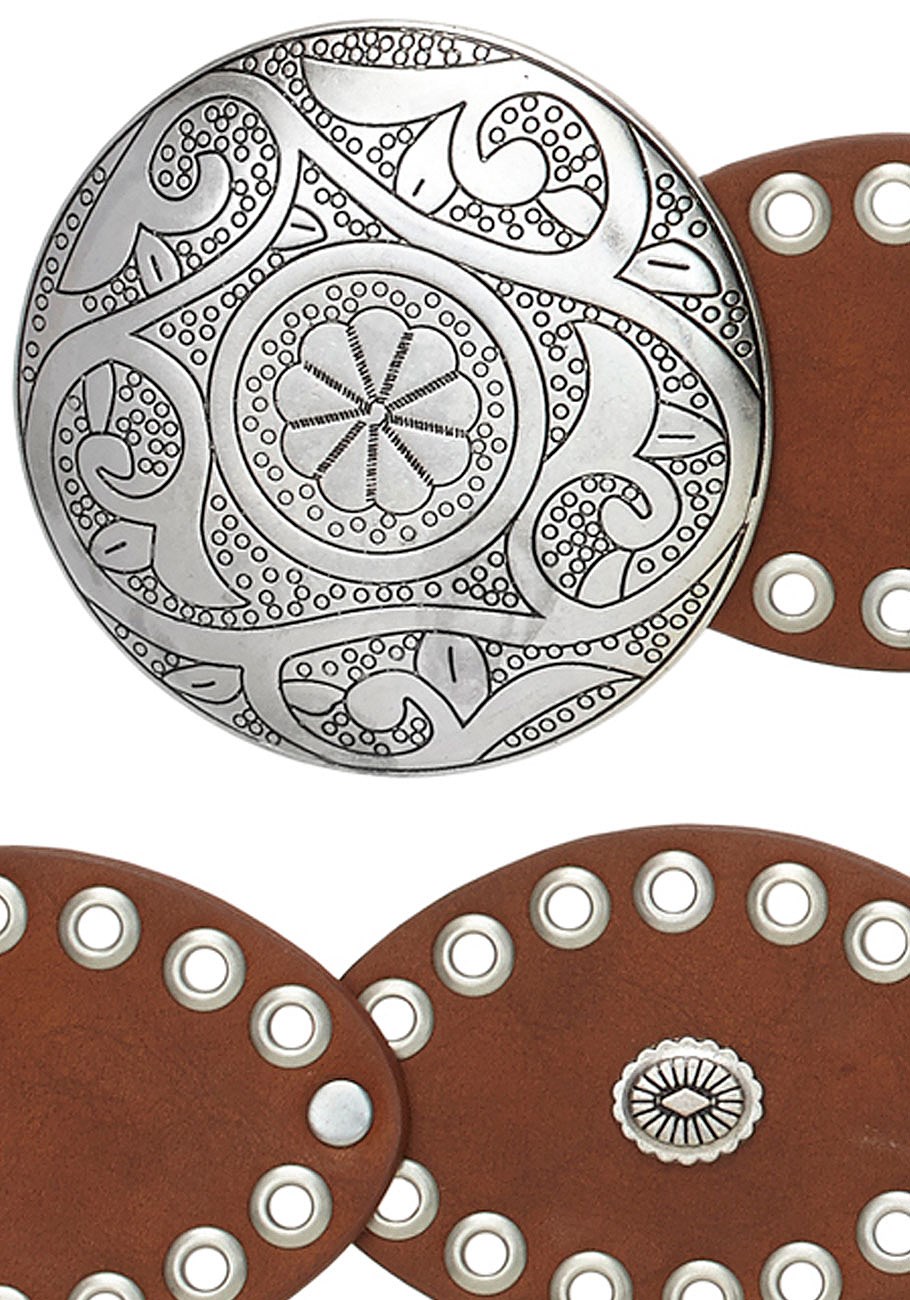 embellished round buckle belt 3 embellished round buckle belt