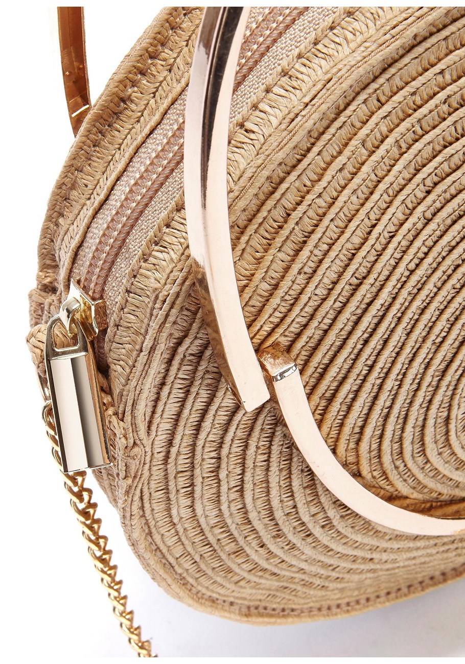 chic round handbag