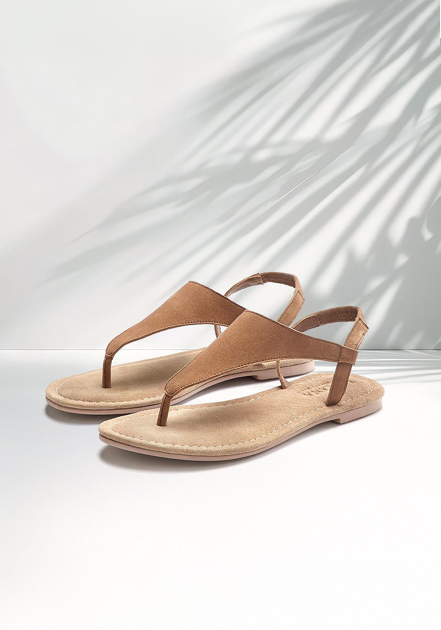 suede sandals