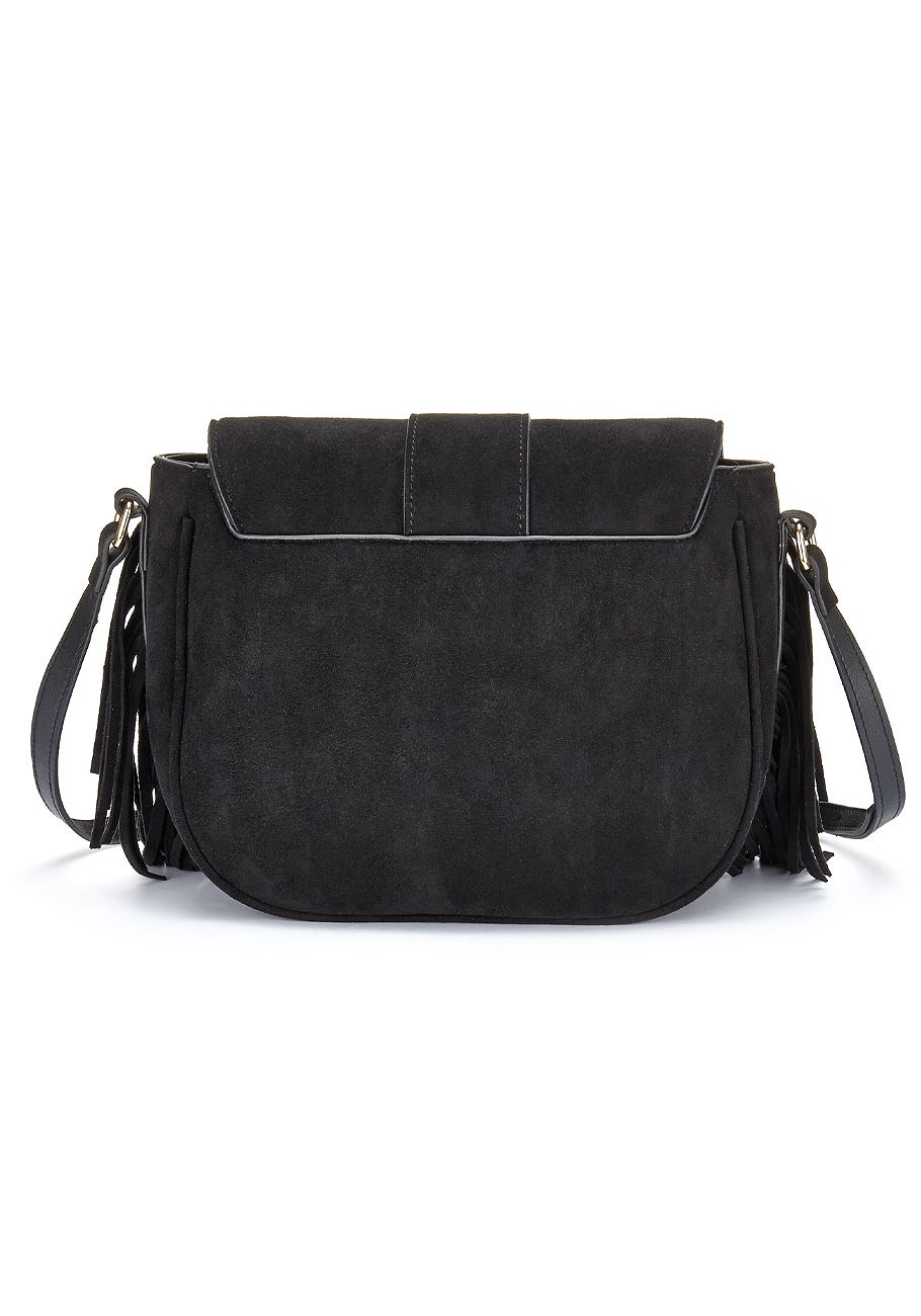 faux suede fringe detail purse 7 faux suede fringe detail purse