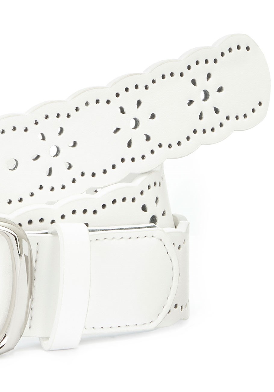 scalloped eyelet belt 3 scalloped eyelet belt