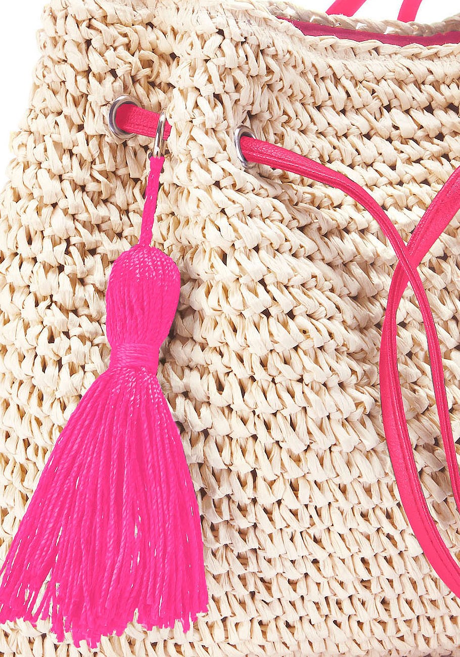 tassel raffia handbag 9 tassel raffia handbag