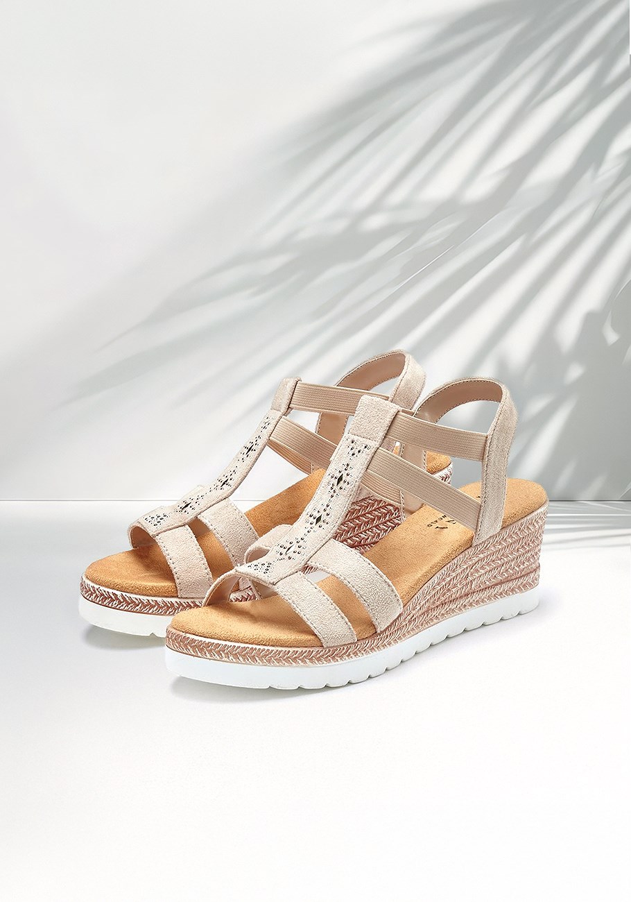 espadrille wedge sandals
