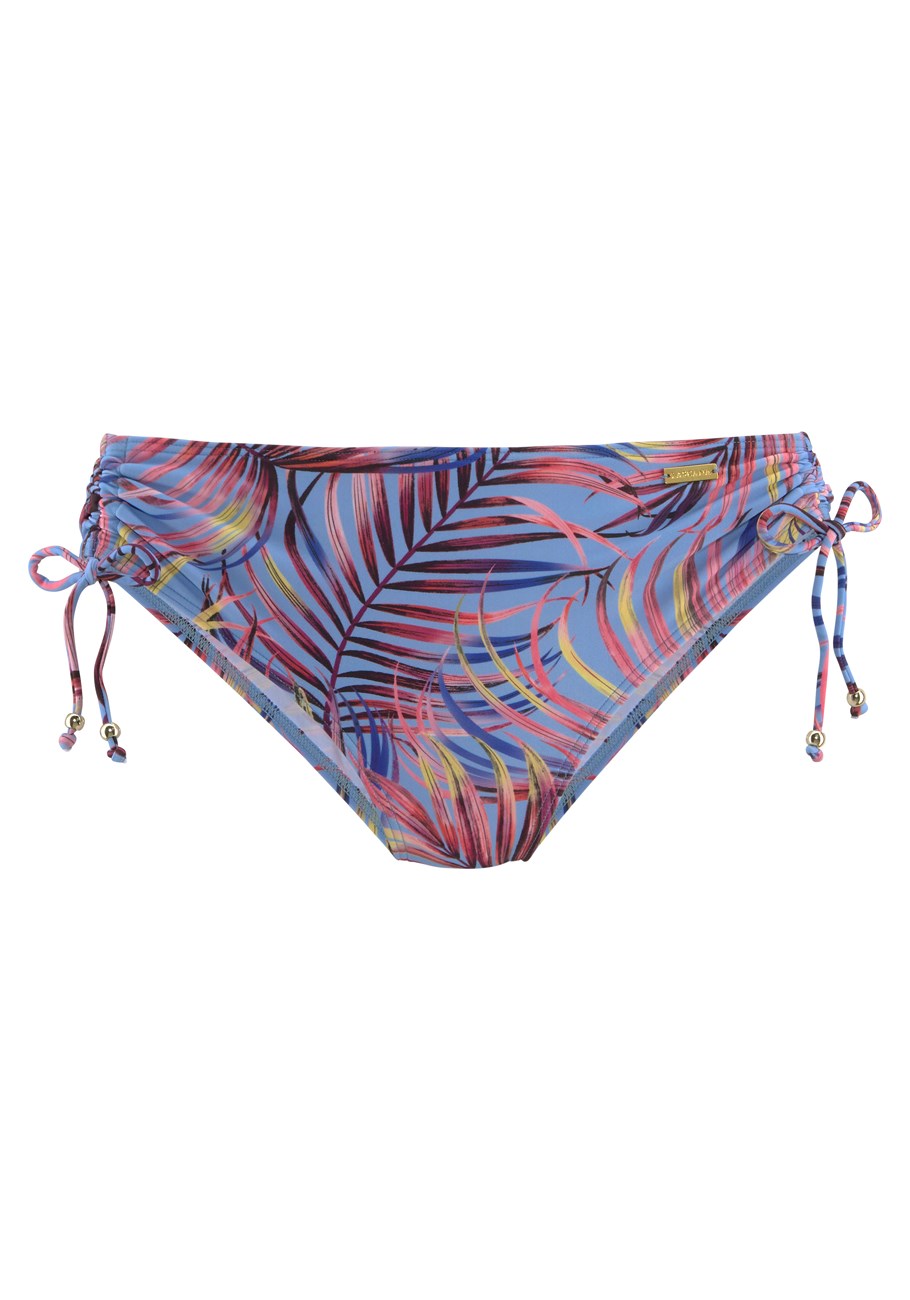 palm print mid rise bikini bottom 3 palm print mid rise bikini bottom