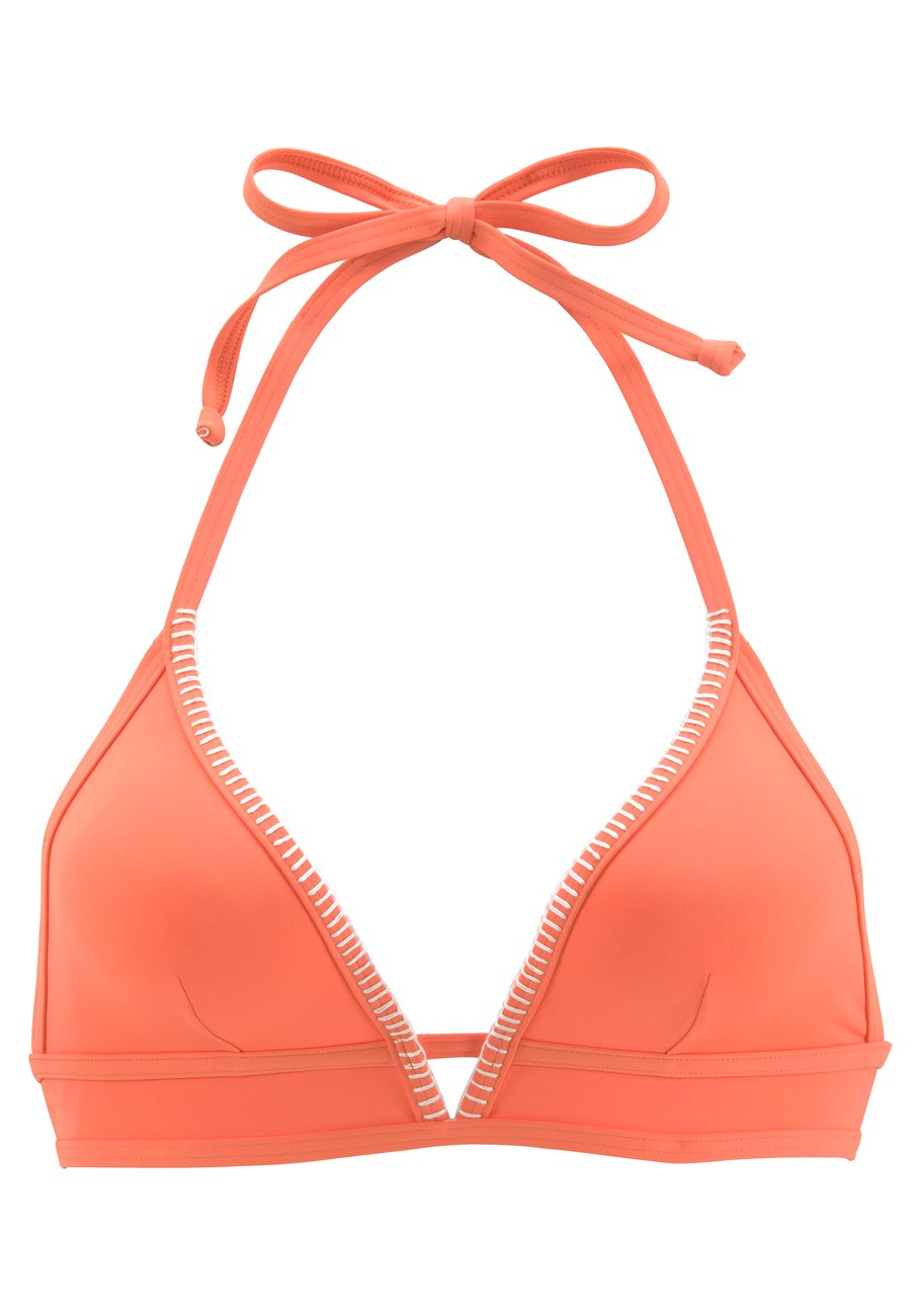 plunge triangle bikini top