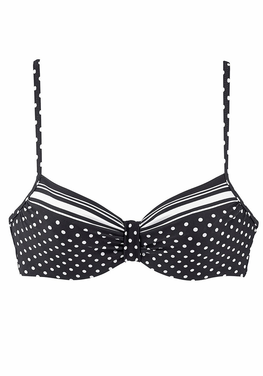 dotted underwire bikini top 3 dotted underwire bikini top