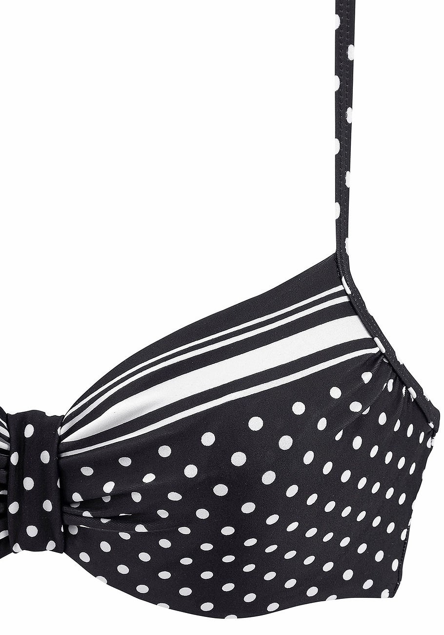 dotted underwire bikini top 4 dotted underwire bikini top