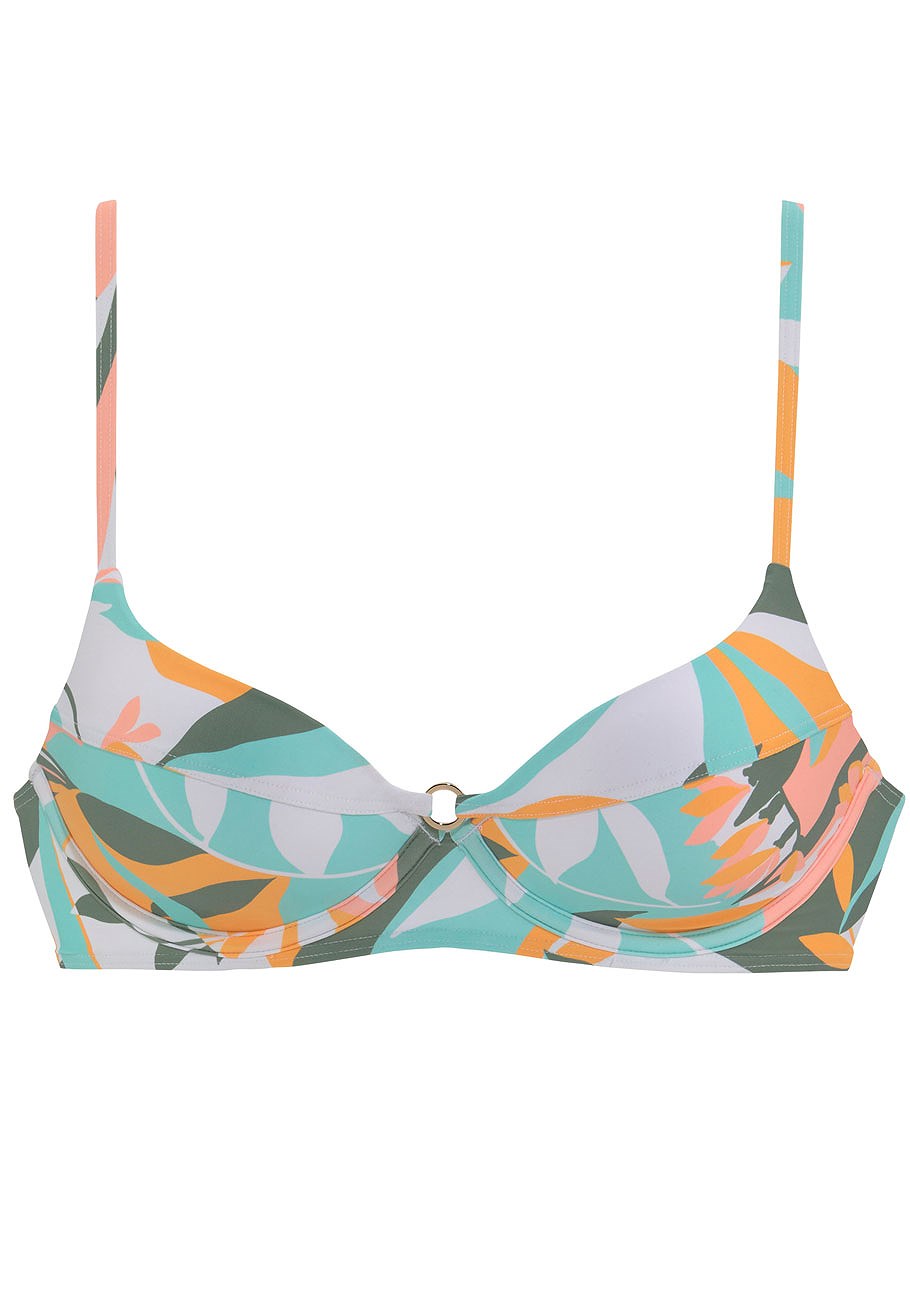 mix print underwire bikini top 3 mix print underwire bikini top