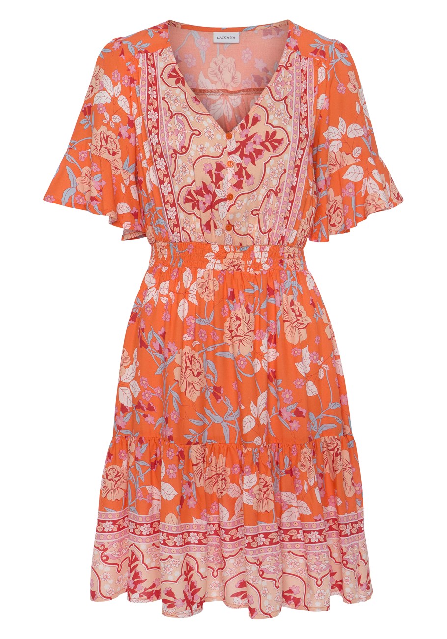 floral short sleeve dress 3 floral short sleeve dress