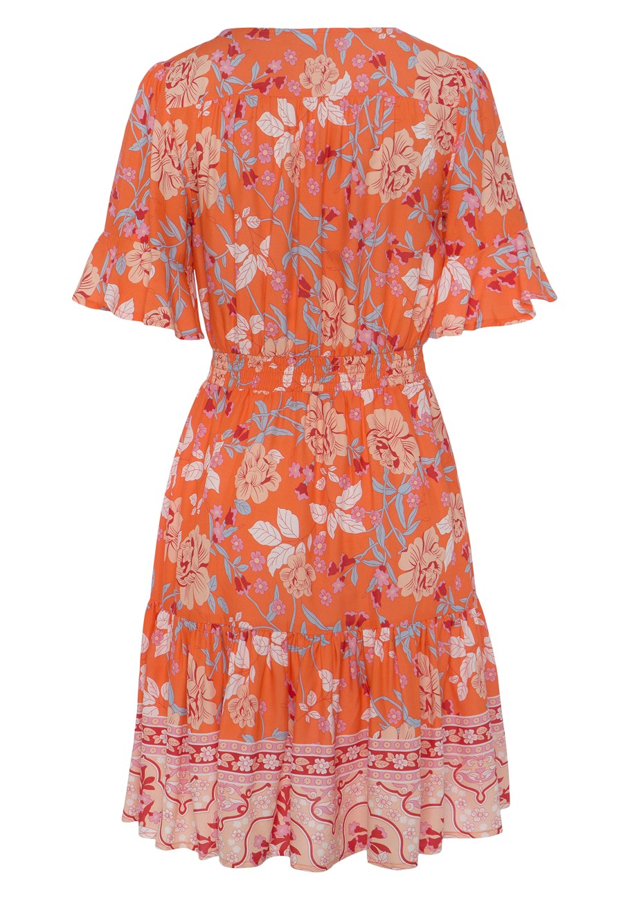 floral short sleeve dress 4 floral short sleeve dress