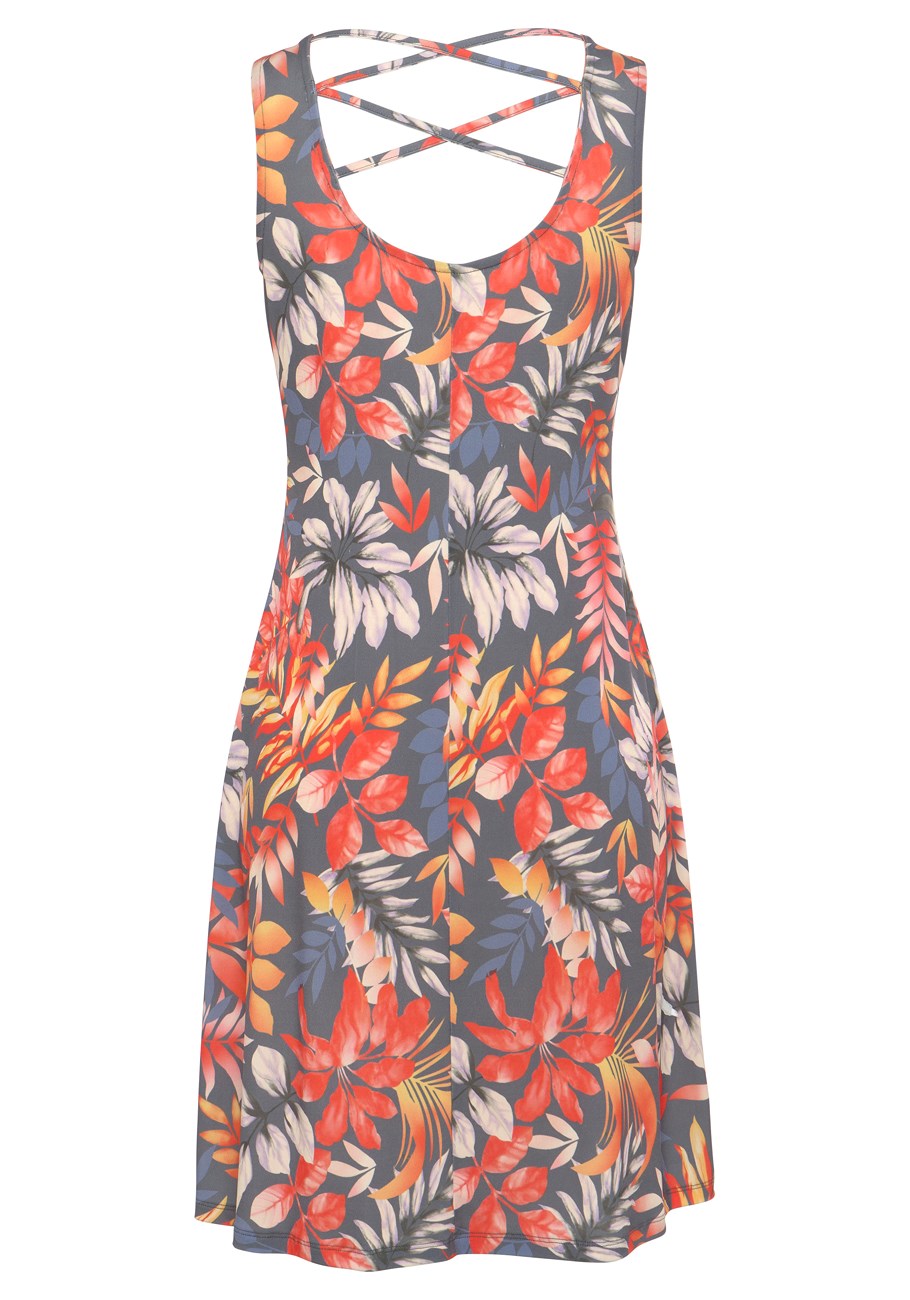 strappy back print dress 9 strappy back print dress