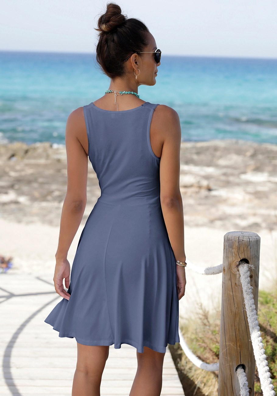 sleeveless wrap look dress 9 sleeveless wrap look dress