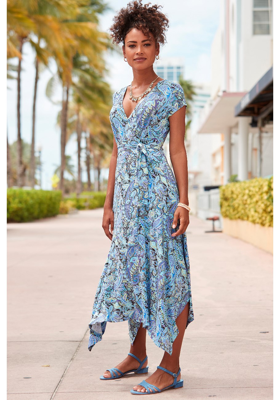 handkerchief hem dress