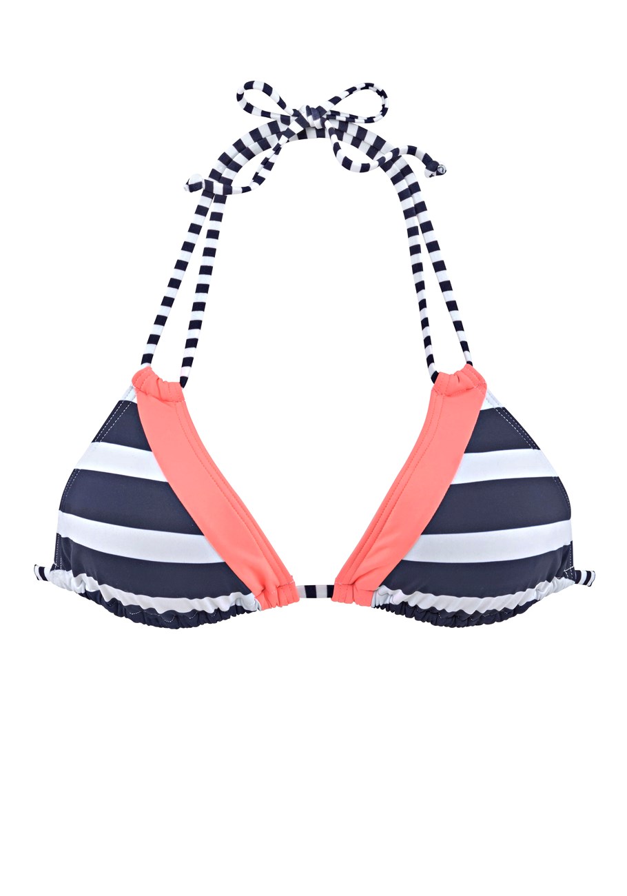 striped triangle bikini top 3 striped triangle bikini top