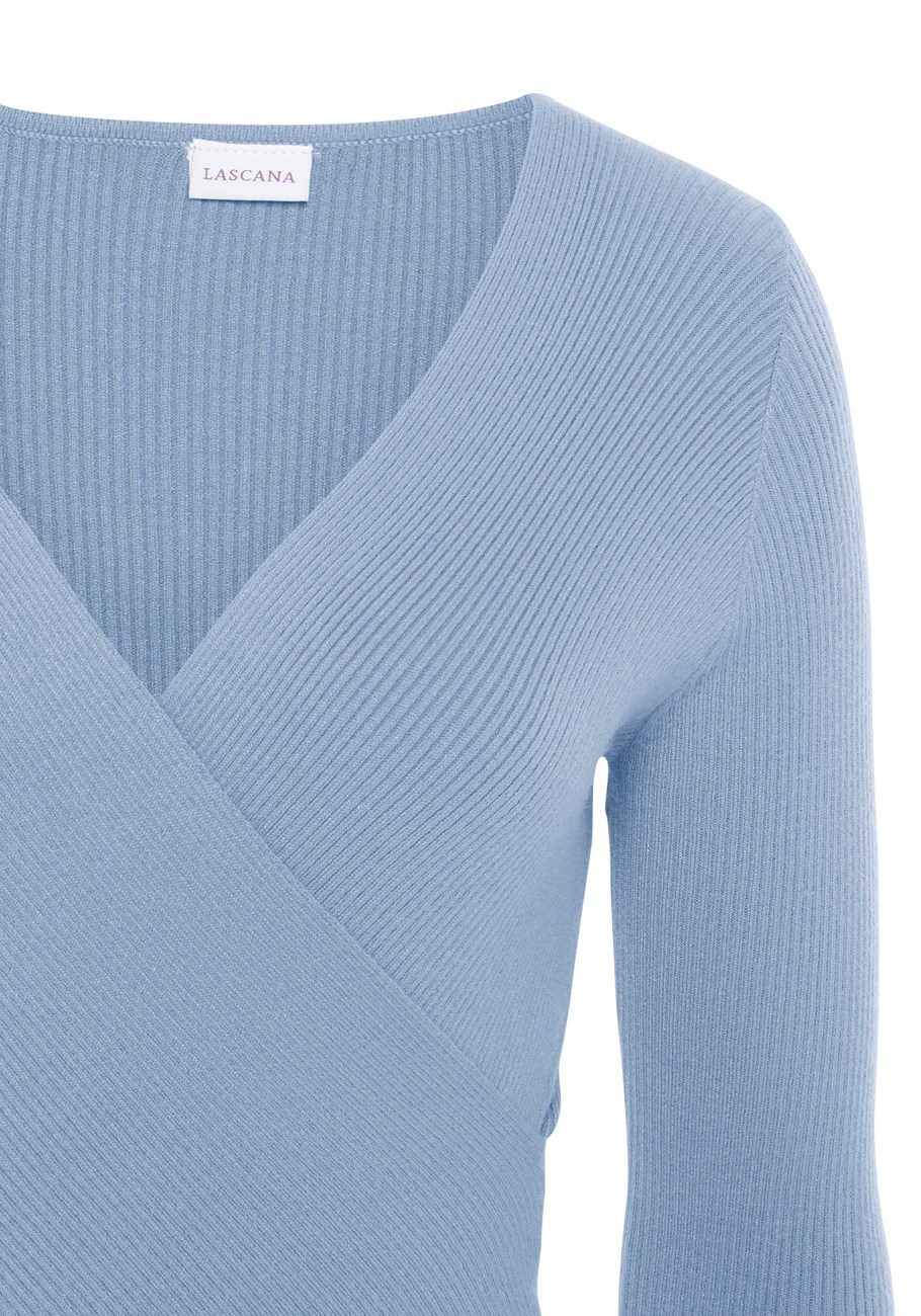 overlapping v-neck sweater 13 overlapping v-neck sweater