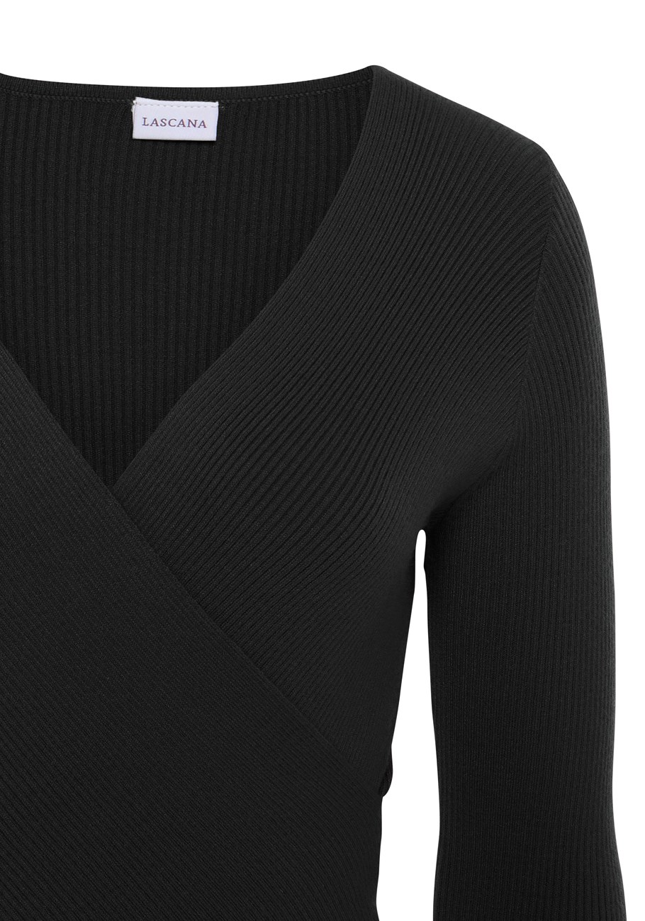overlapping v-neck sweater 18 overlapping v-neck sweater