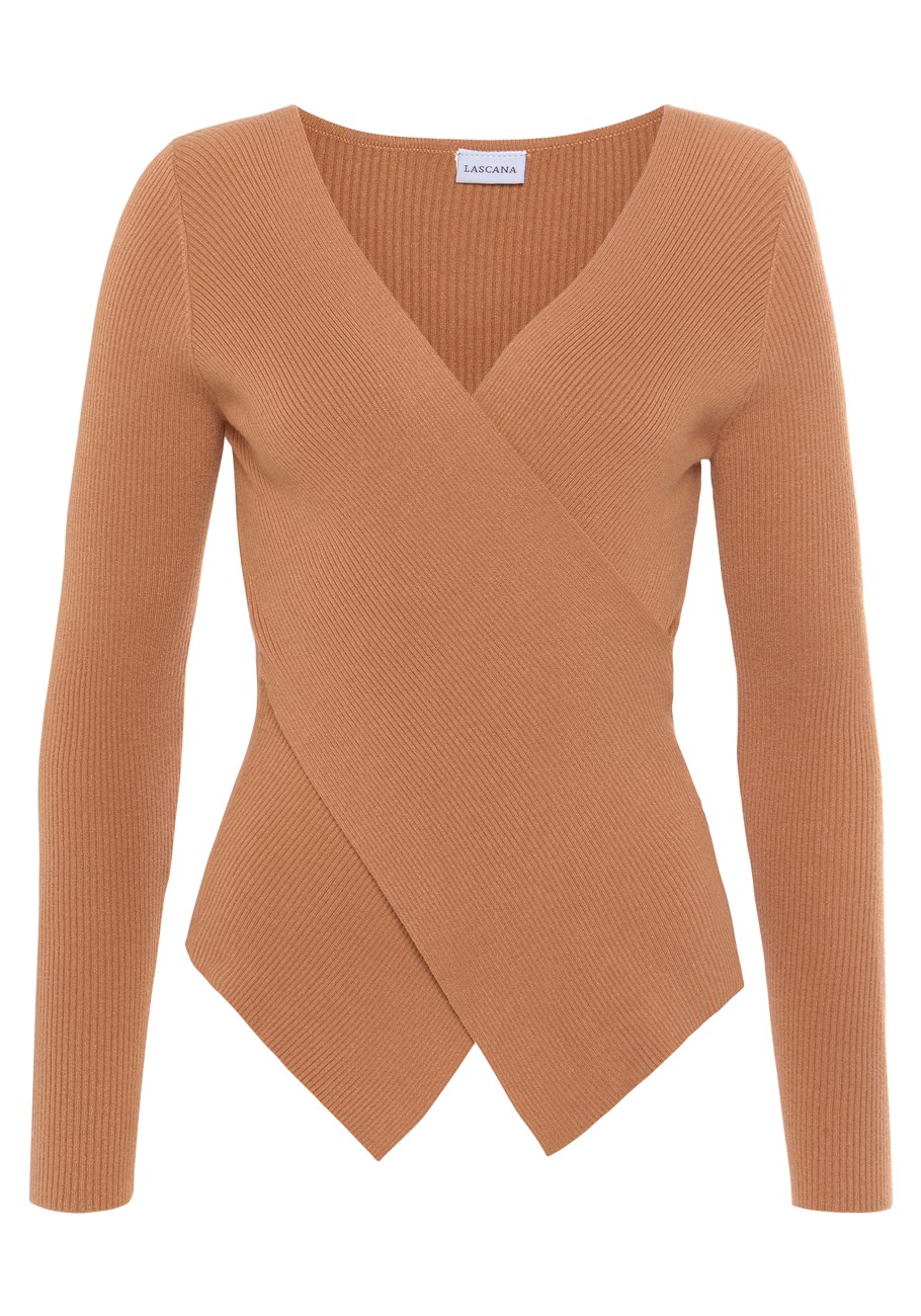 overlapping v-neck sweater 3 overlapping v-neck sweater