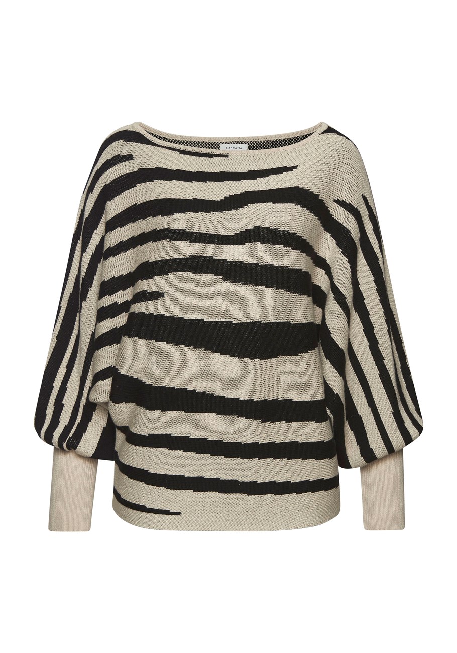 bishop sleeve zebra sweater 3 bishop sleeve zebra sweater