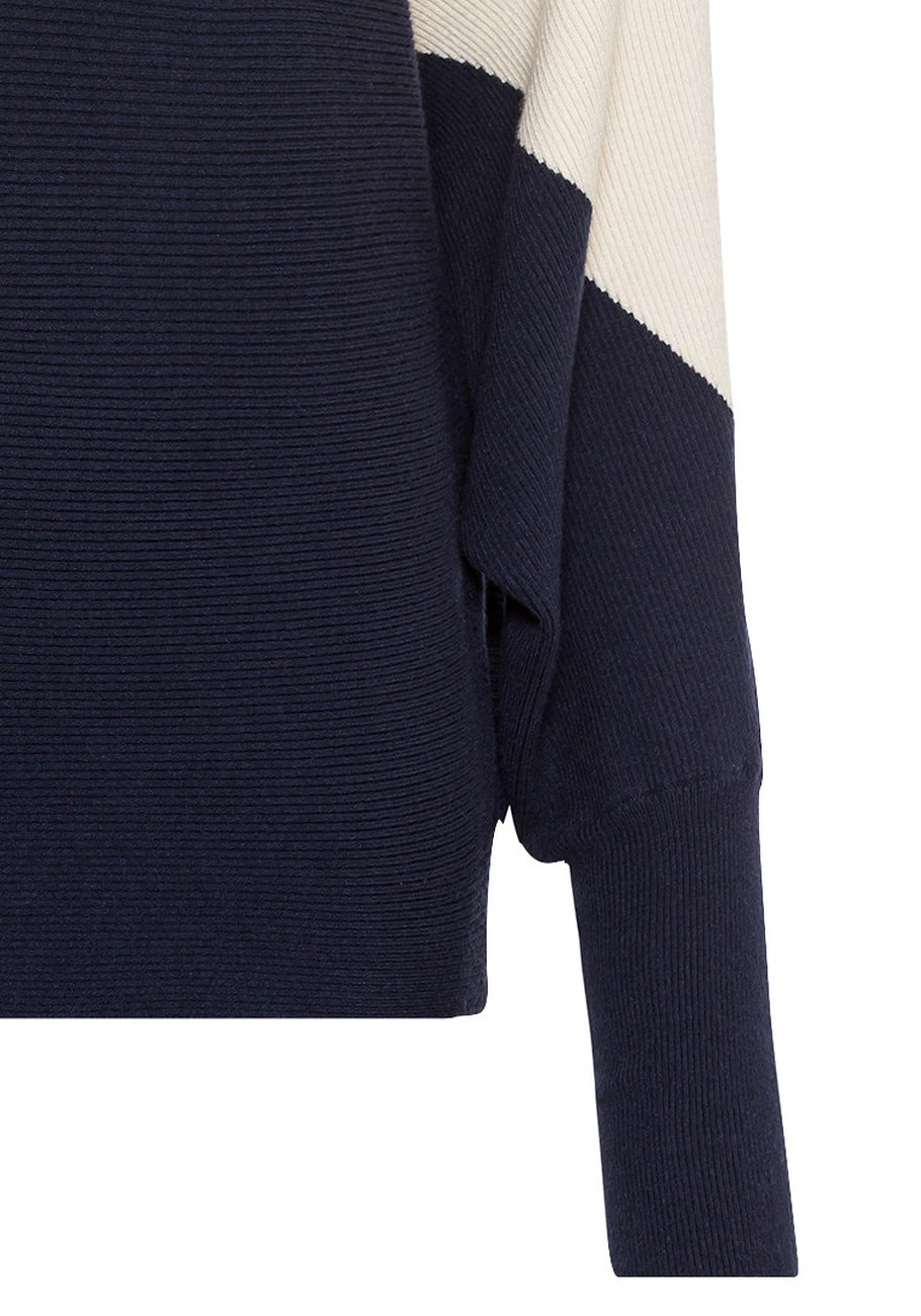 color block ribbed knit sweater 26 color block ribbed knit sweater