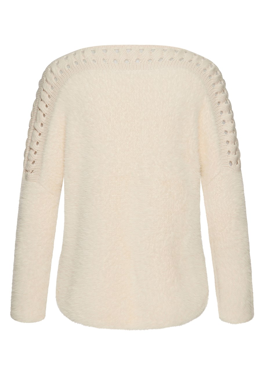 open knit shoulder sweater 4 open knit shoulder sweater